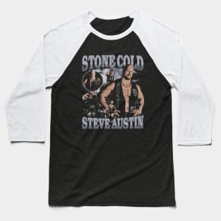 Stone Cold Steve Austin Vintage Bootleg Baseball T-Shirt